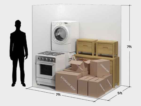 This is one of our 35 sq ft room