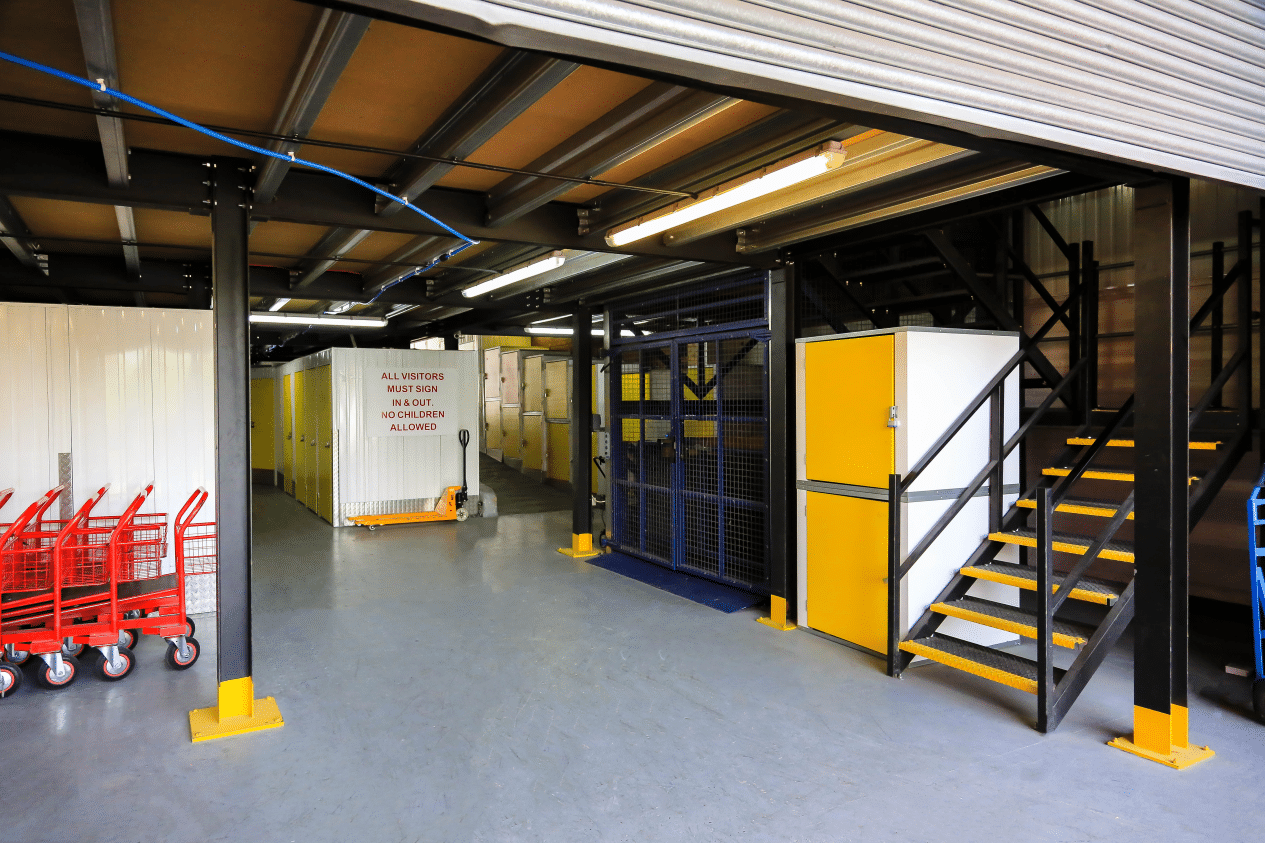 Interior Loading Bay at Henfield Storage Staples Corner