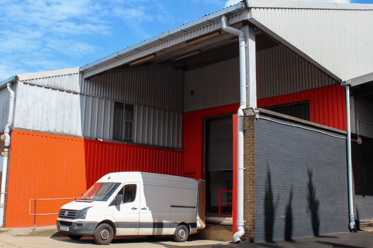 Henfield Storage Staples Corner Rear Entrance and Loading Bay