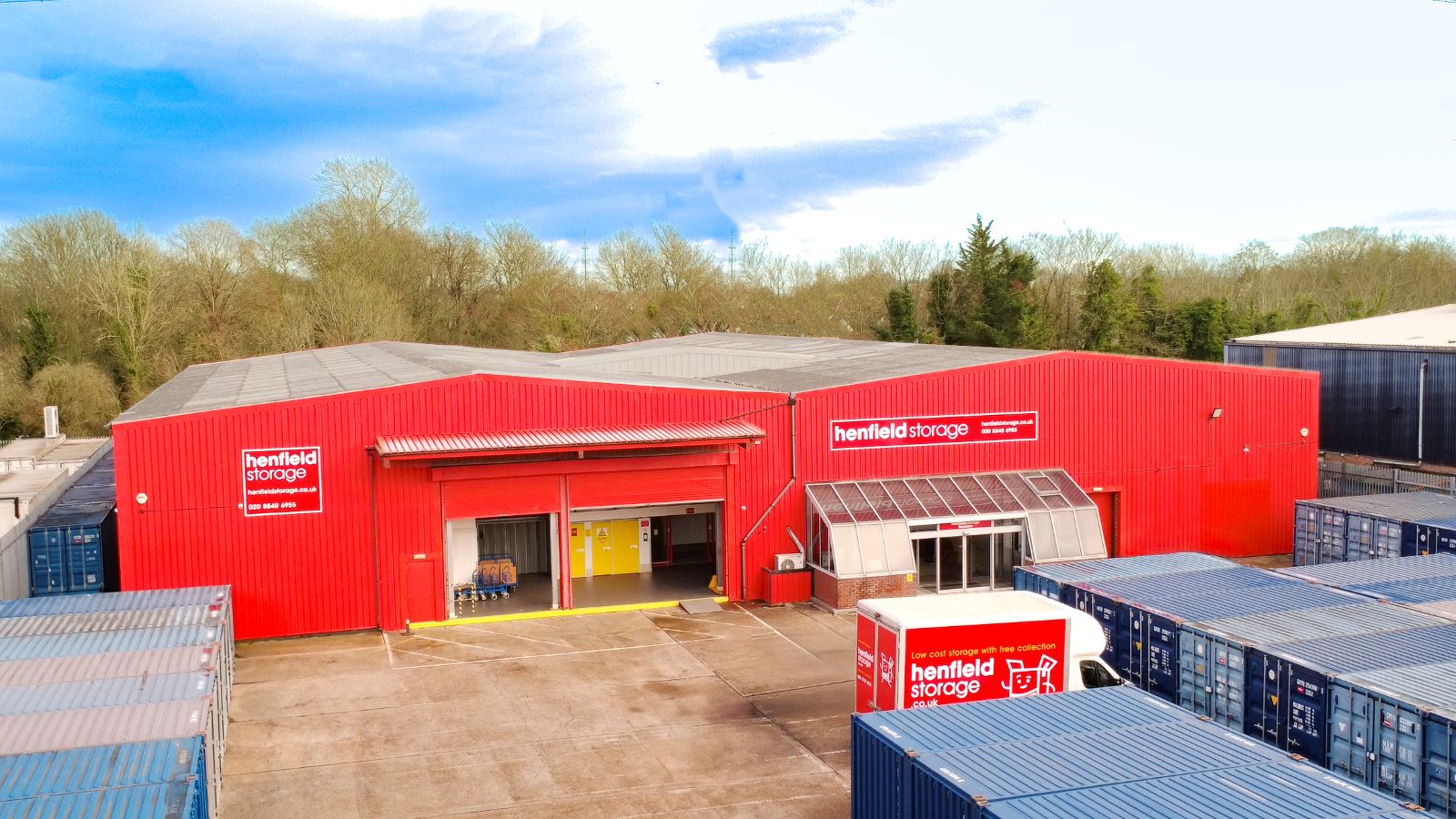Henfield Self storage facility Wimbledon branch