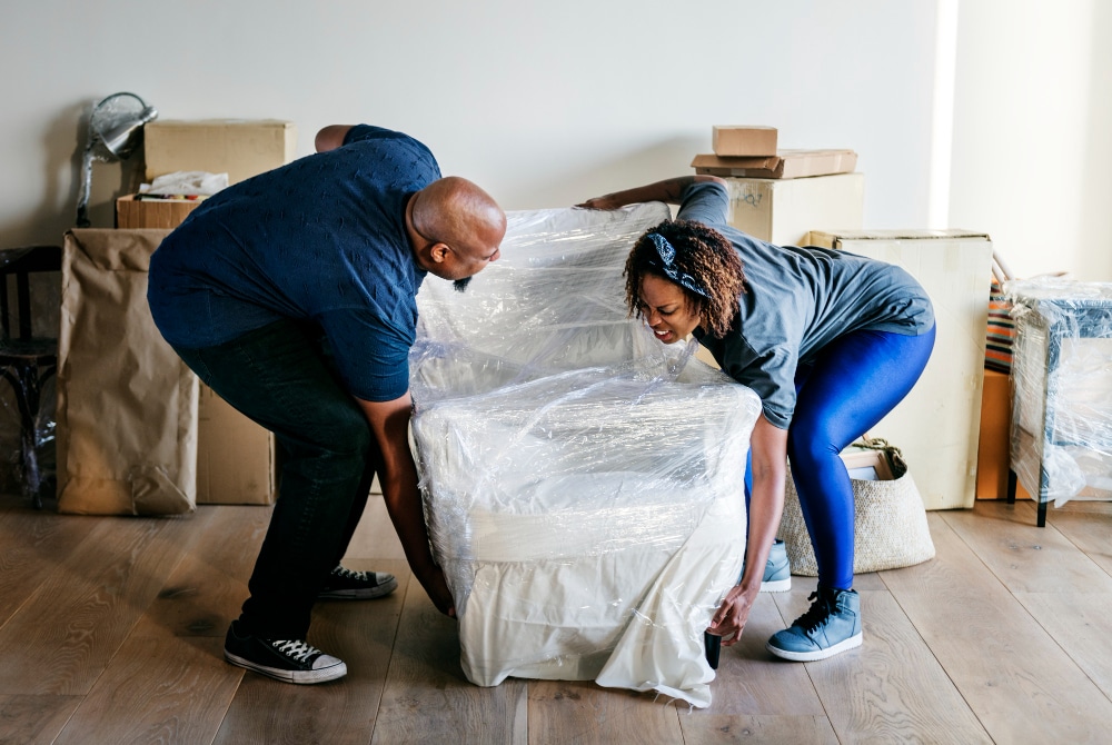 moving into new house