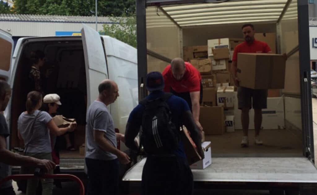Henfield Storage helps local community after the Grenfell fire