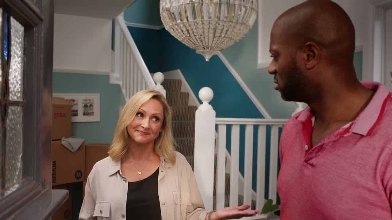 Henfield staff member speaking with a customer during a free collection service