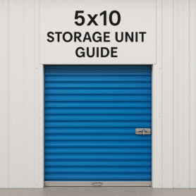 5×10 Storage Unit Guide: What Fits in 50 Sq Ft?