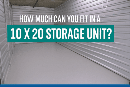 10×20 Storage Unit Guide (200 sq ft Size Explained)